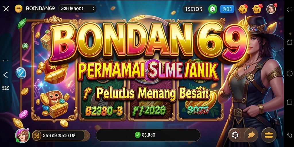Screenshot BONDAN69 menampilkan gameplay Slot yang menarik dan penuh warna.