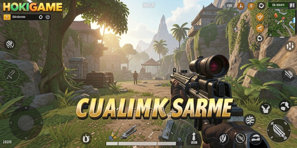 Tampilan gameplay HOKIGAME yang mendebarkan dan seru.