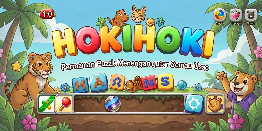 Tampilan screenshot HOKIHOKI dengan gameplay Puzzle yang menantang.