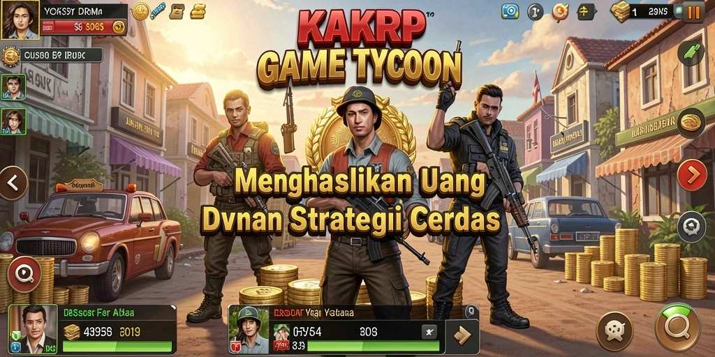 Screenshot gameplay KAKRP dengan grafik yang menawan.