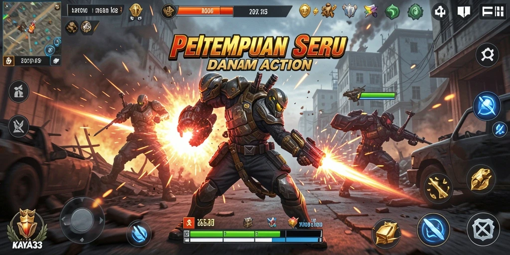 Tampilan gameplay seru KAYA33 yang mendebarkan.