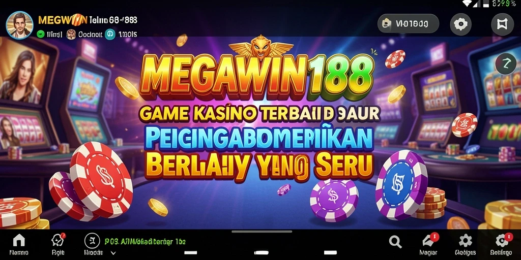 Gameplay seru di MEGAWIN188 dengan berbagai permainan kasino.