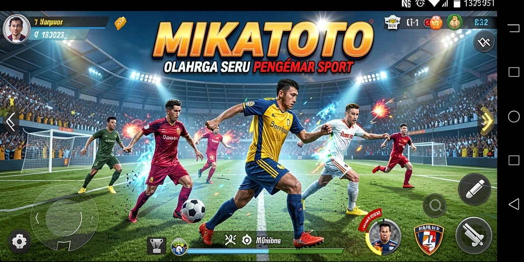 Tampilan menarik dari gameplay MIKATOTO di lapangan olahraga.