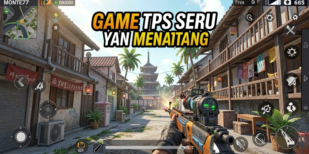 Tampilan gameplay seru dari MONTE77 dengan aksi pertempuran yang mendebarkan.