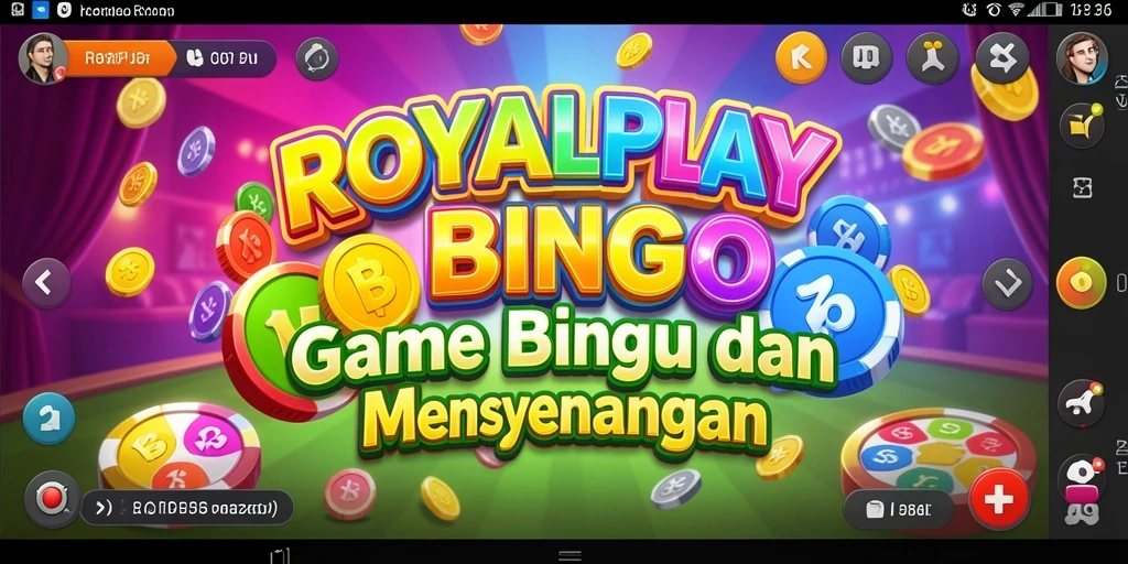 Screenshot gameplay <strong>ROYALPLAY</strong> menampilkan suasana bermain Bingo yang seru.