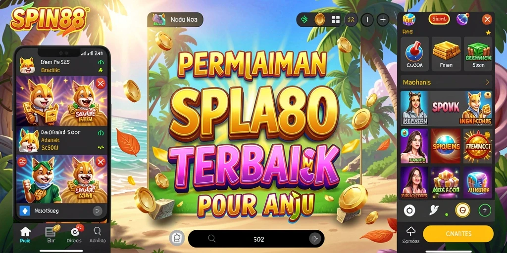 Tampilan menarik dari permainan Slot SPIN88 dengan grafis yang memukau.